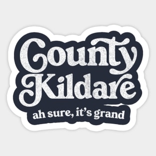 County Kildare Sticker